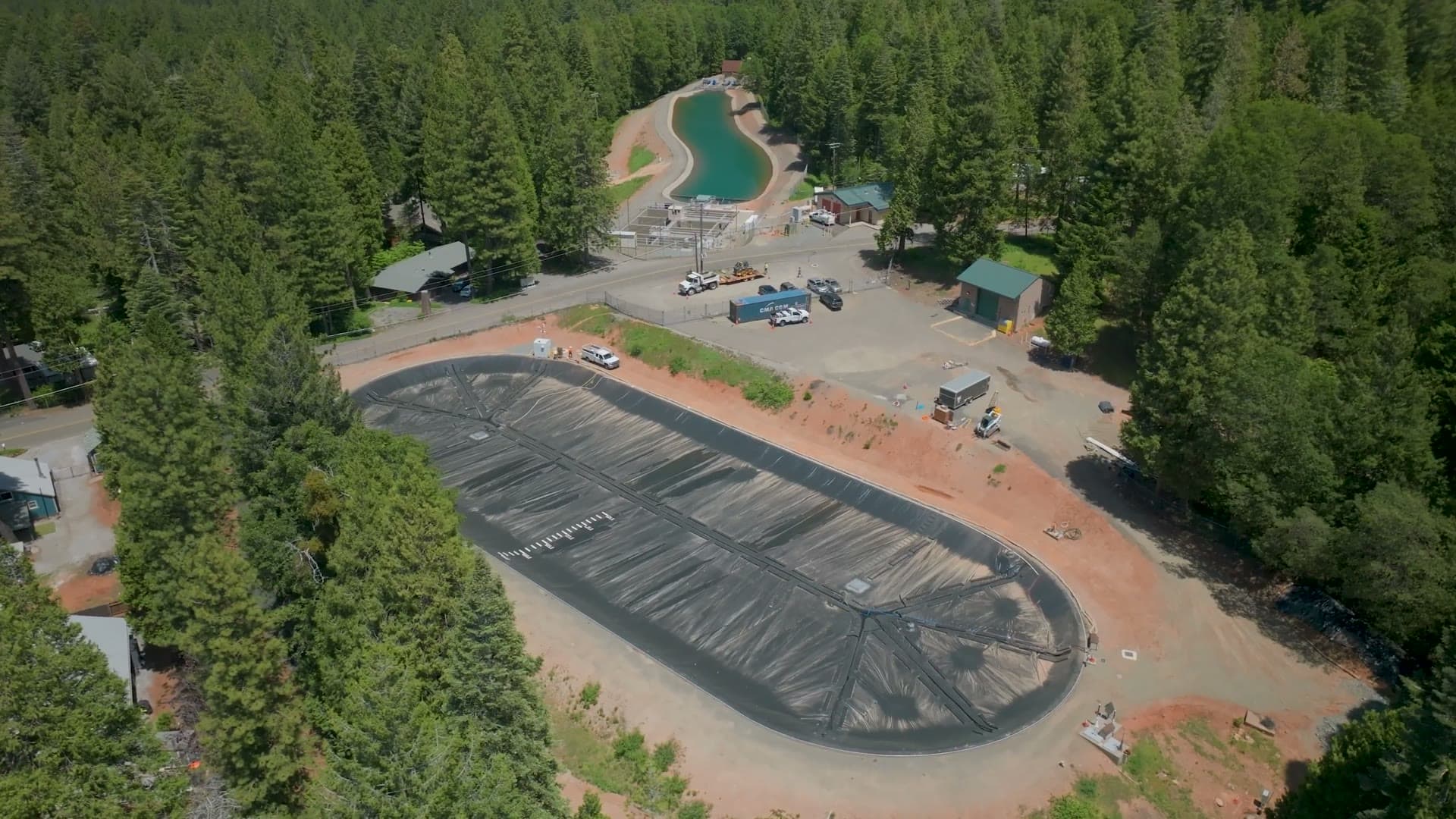 Relining a Potable Water Reservoir for El Dorado Irrigation District